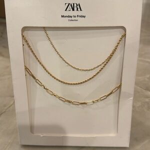 Zara set necklace Monday to Friday 🔥🔥 NWT